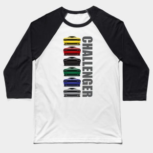 DODGE CHALLENGER Baseball T-Shirt